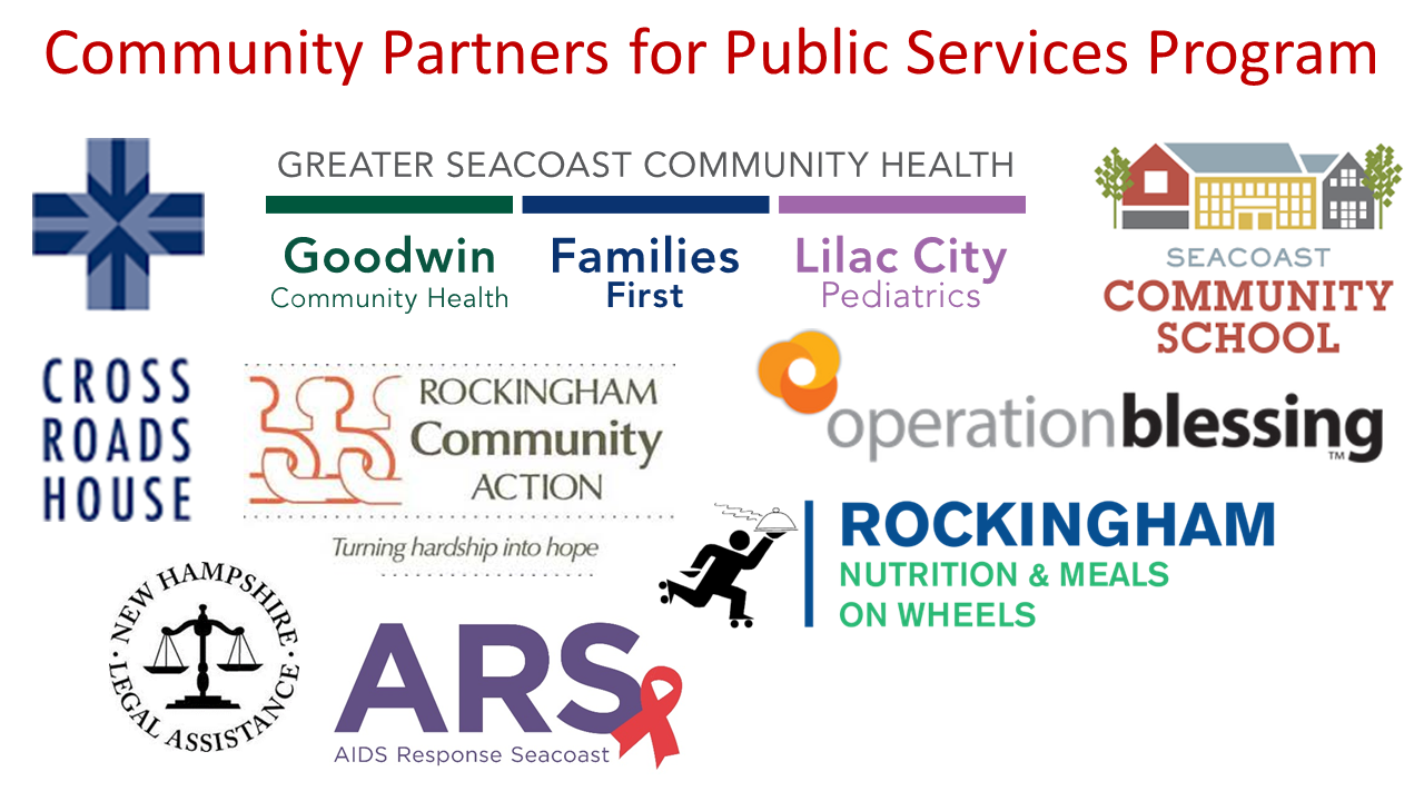 Portsmouth CDBG Public Service agency logos
