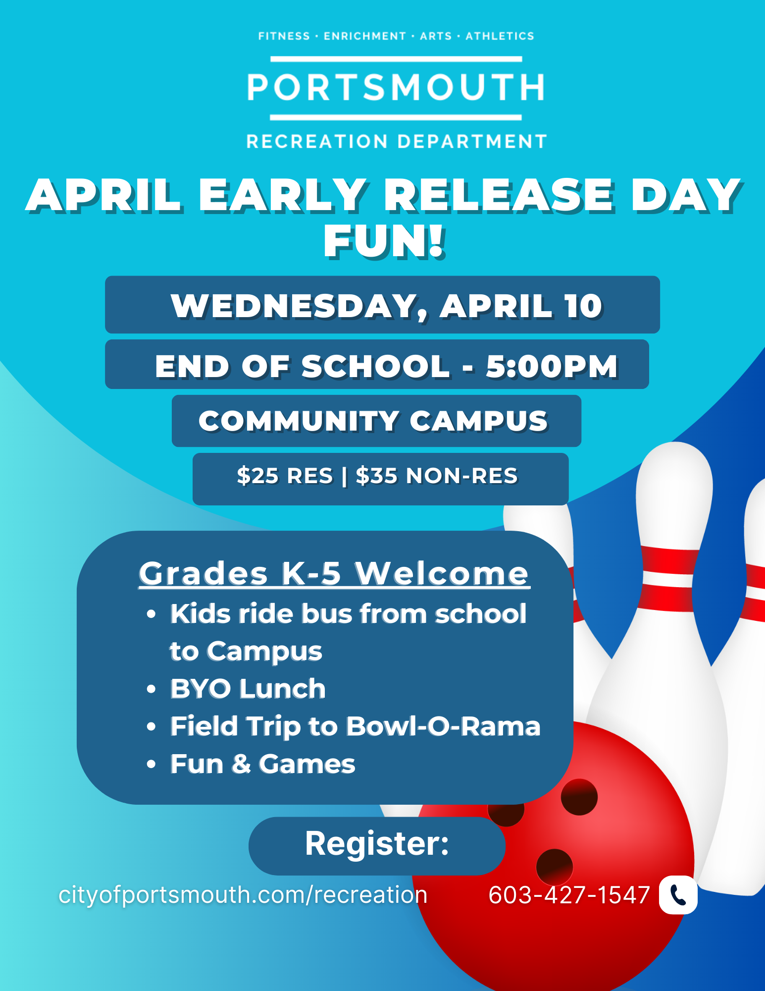April early release day