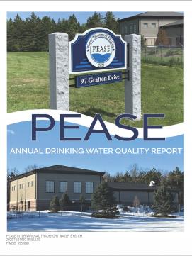 Pease Water Report Results for 2020