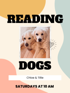Saturday Reading Dogs -- link to calendar