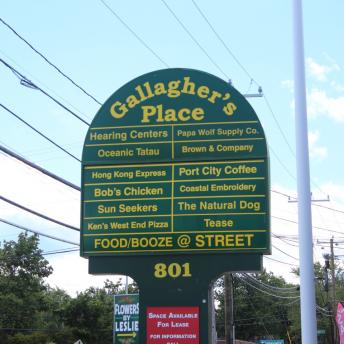 Gallagher's Place Sign
