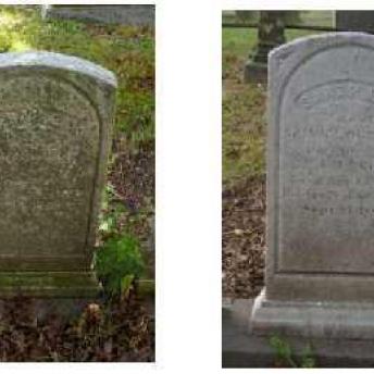 Gravestone 2 Before & After