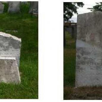 Gravestone 4 Before & After