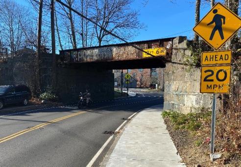 Bartlett Street railroad bridge and underpass