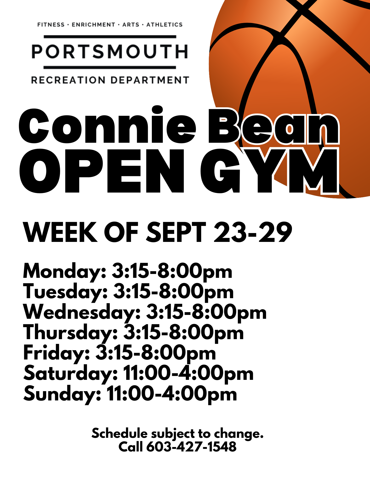 CB open gym