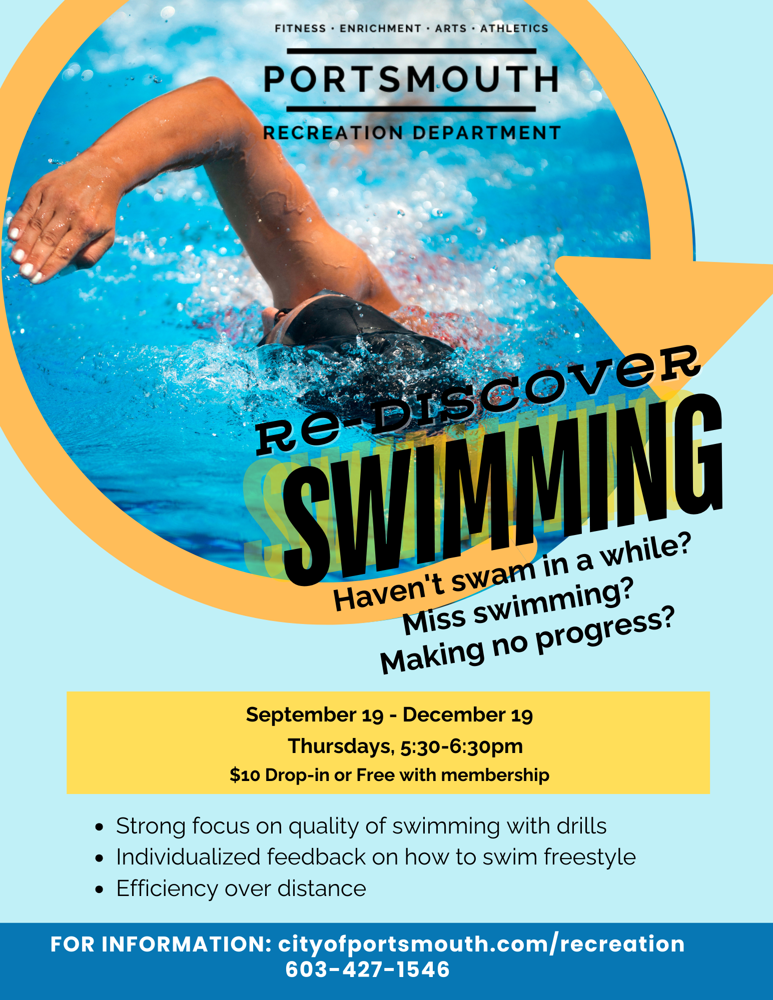 rediscover swimming