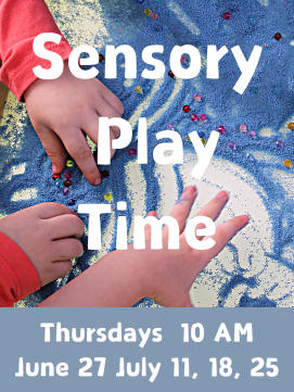 Sensory Play Time Text -- link to online calendar