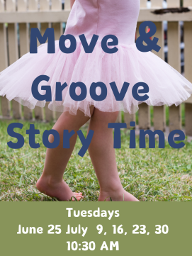Move and Groove Storytime -- link to calendar