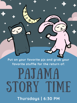PJ Story Time - link to details 