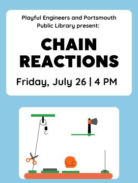 Playful Engineers: Chain Reactions -- link to calendar
