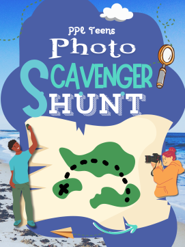 Teen Photo scavenger hunt -- link to Facebook info