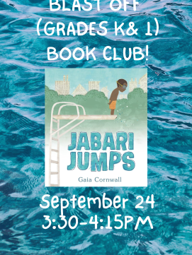 Jabari Jumps Book Club Poster -- link to details