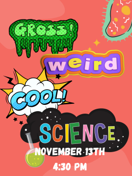 Gross Weird Cool Science  -- link to online calendar