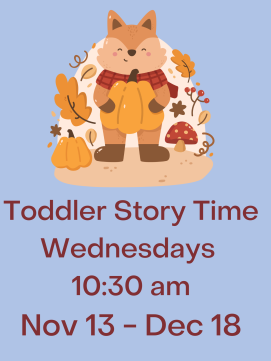 Toddler Time -- link to online calendar