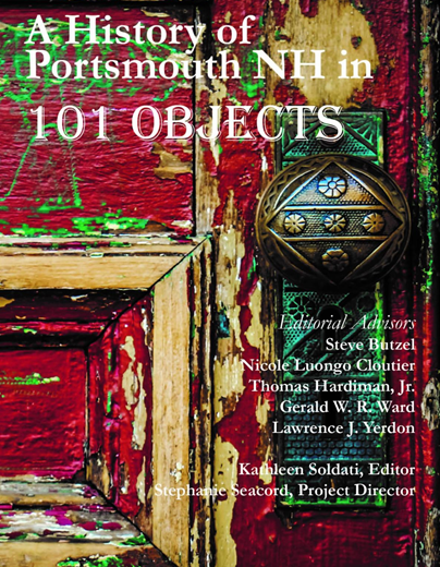 A history of Portsmouth NH in 101 Objects red and green door with antique door knob
