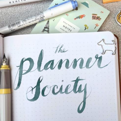 The Planner Society Pen Notebook and Journal