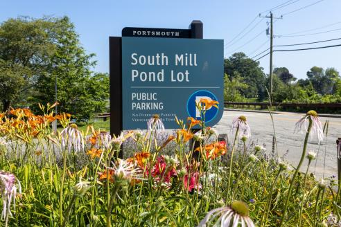 South Mill Pond lot sign