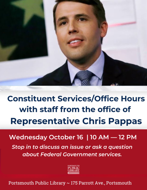 Constituent Services Chris Pappas October 16