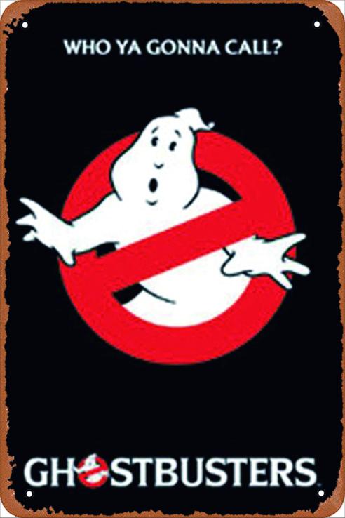 Ghostbusters White ghost in Red circle