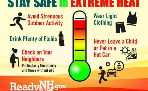 Extreme Heat Caution Graphic