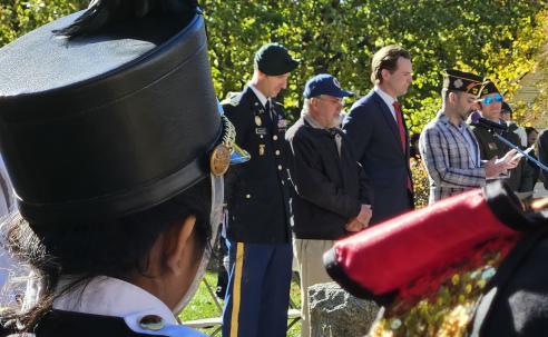 Veterans Day observance in Portsmouth NH 2023