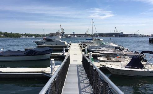 Prescott Park docks